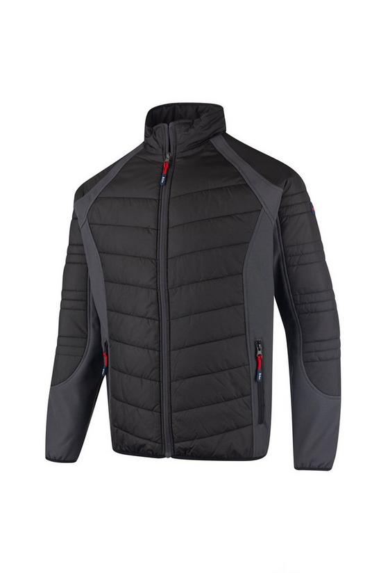 Lee Cooper Workwear Contrast Quilted Padded Jacket 1
