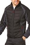 Lee Cooper Workwear Contrast Quilted Padded Jacket thumbnail 3
