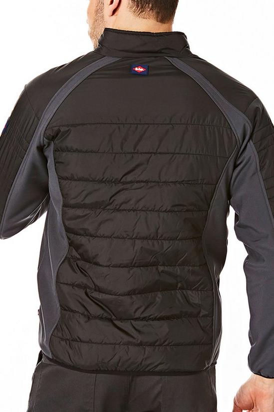 Lee Cooper Workwear Contrast Quilted Padded Jacket 4