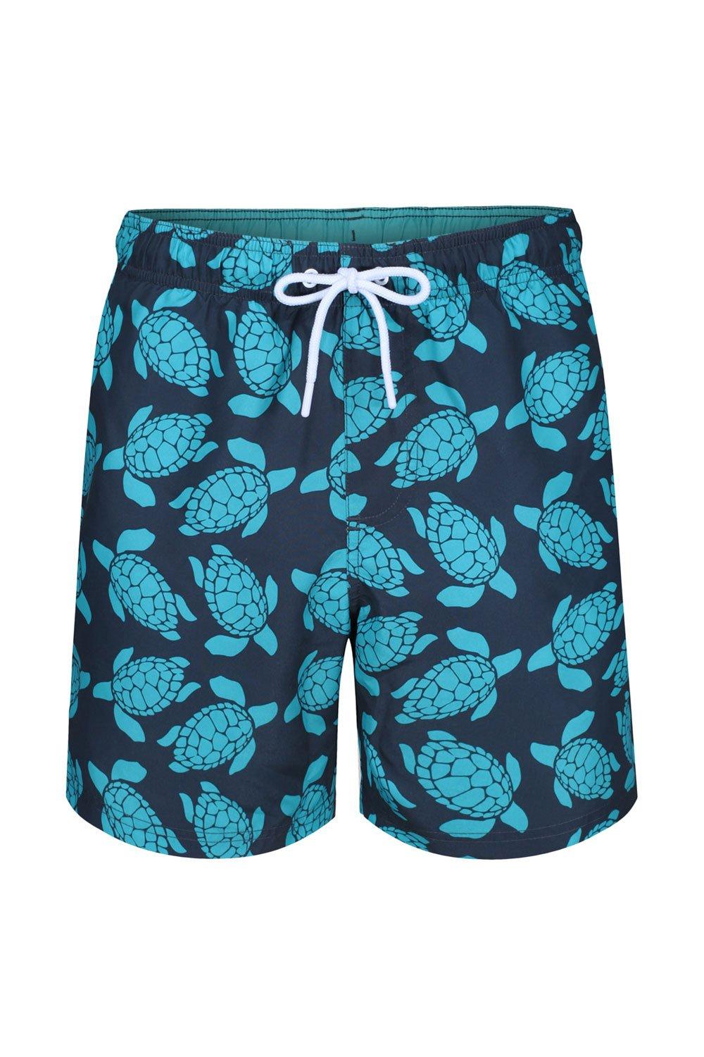 Turtles Print Swim Shorts