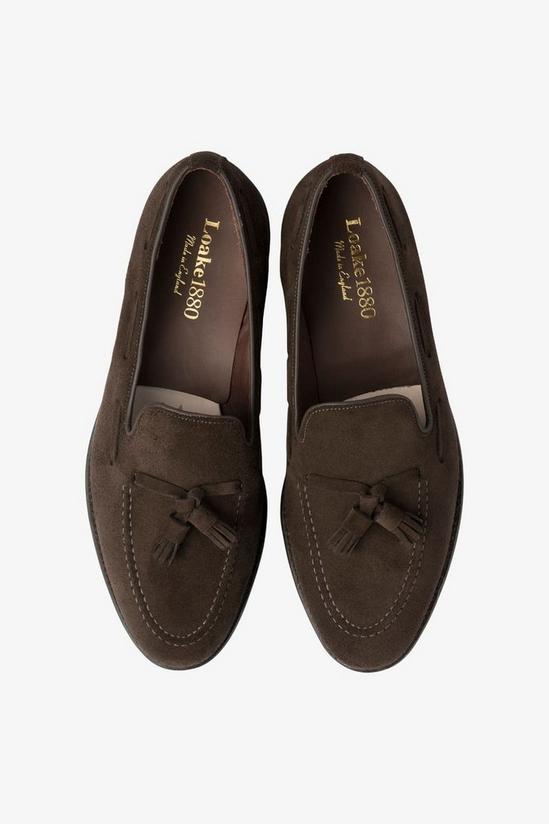 Loake Shoemakers 'Russell' Suede Tassel Loafers Shoes 3