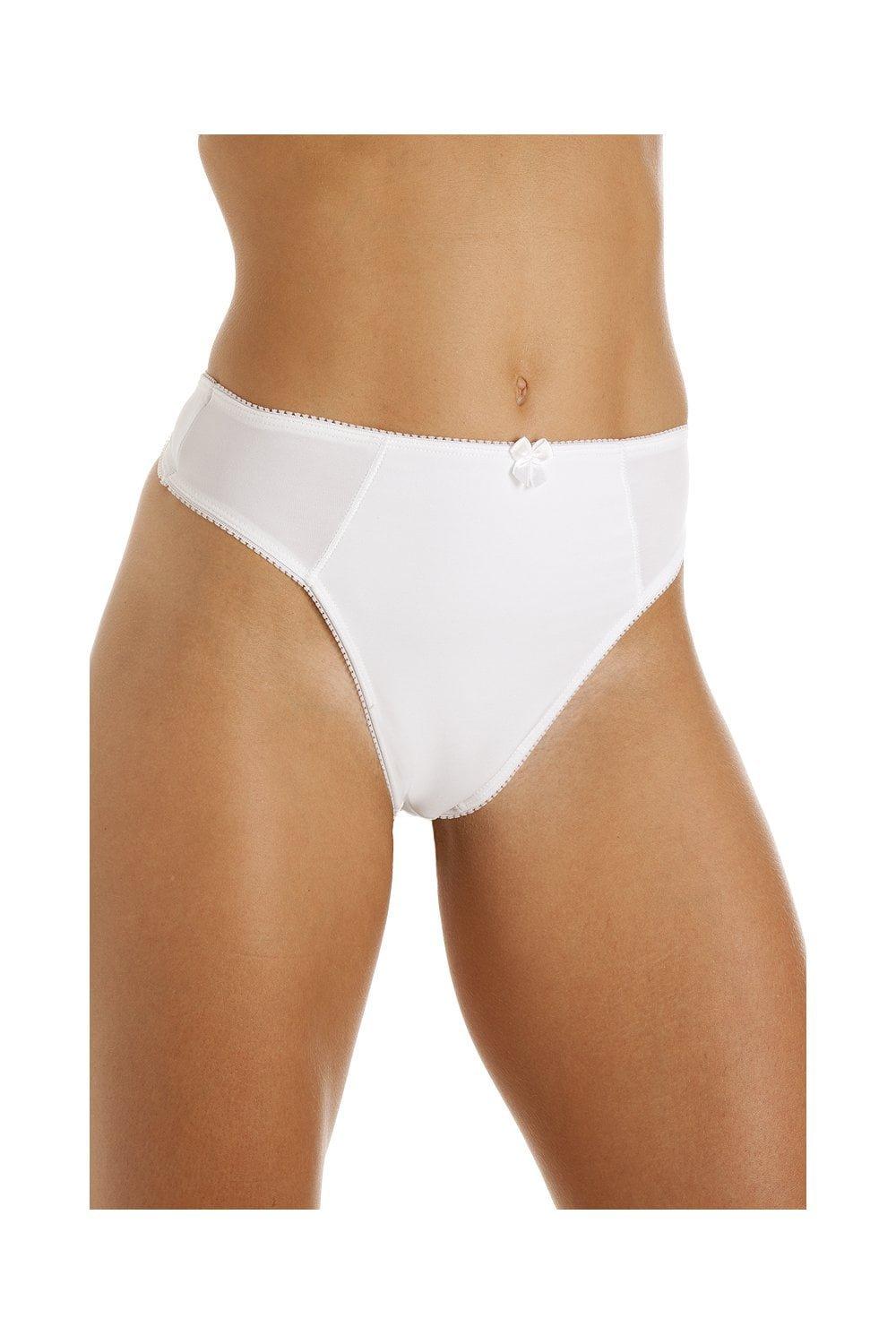 Two Pack Micro-Fibre Control Thongs