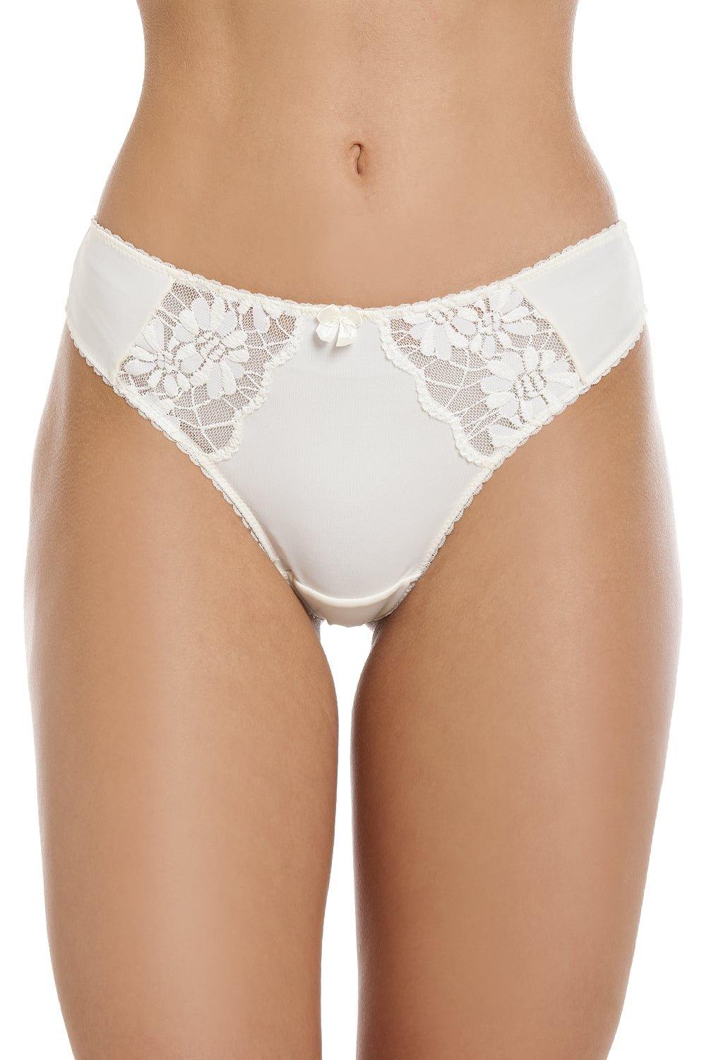 Three Pack Classic Lace Thong