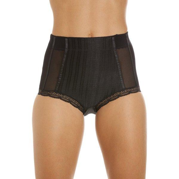 Two Pack High Waisted Mesh Support Panel Control Briefs