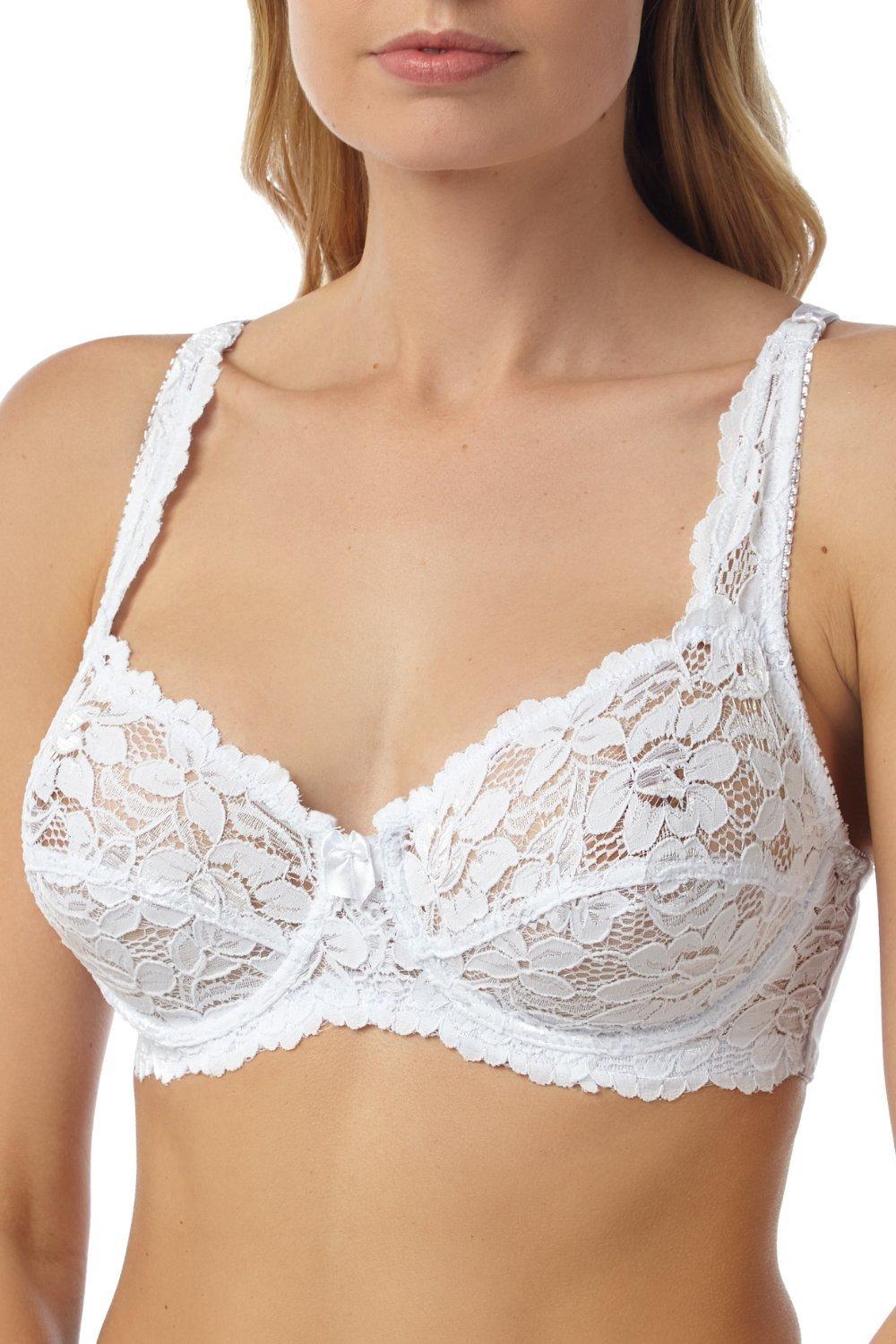 Classic Underwired Floral Lace Bra