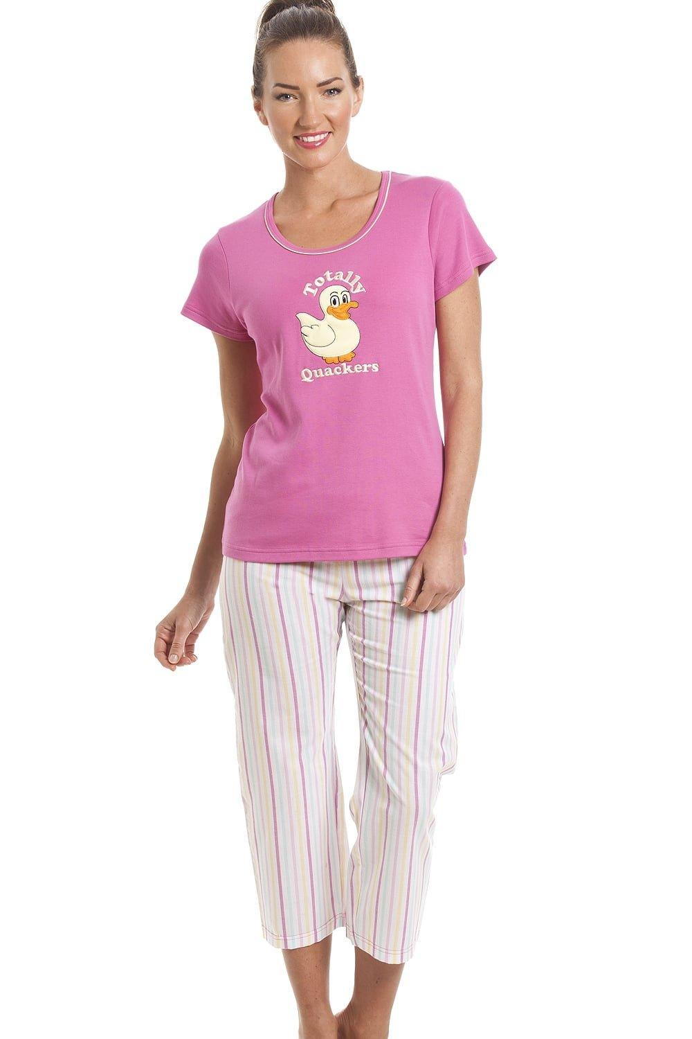 Duck Character Capri Cotton Pyjama Set