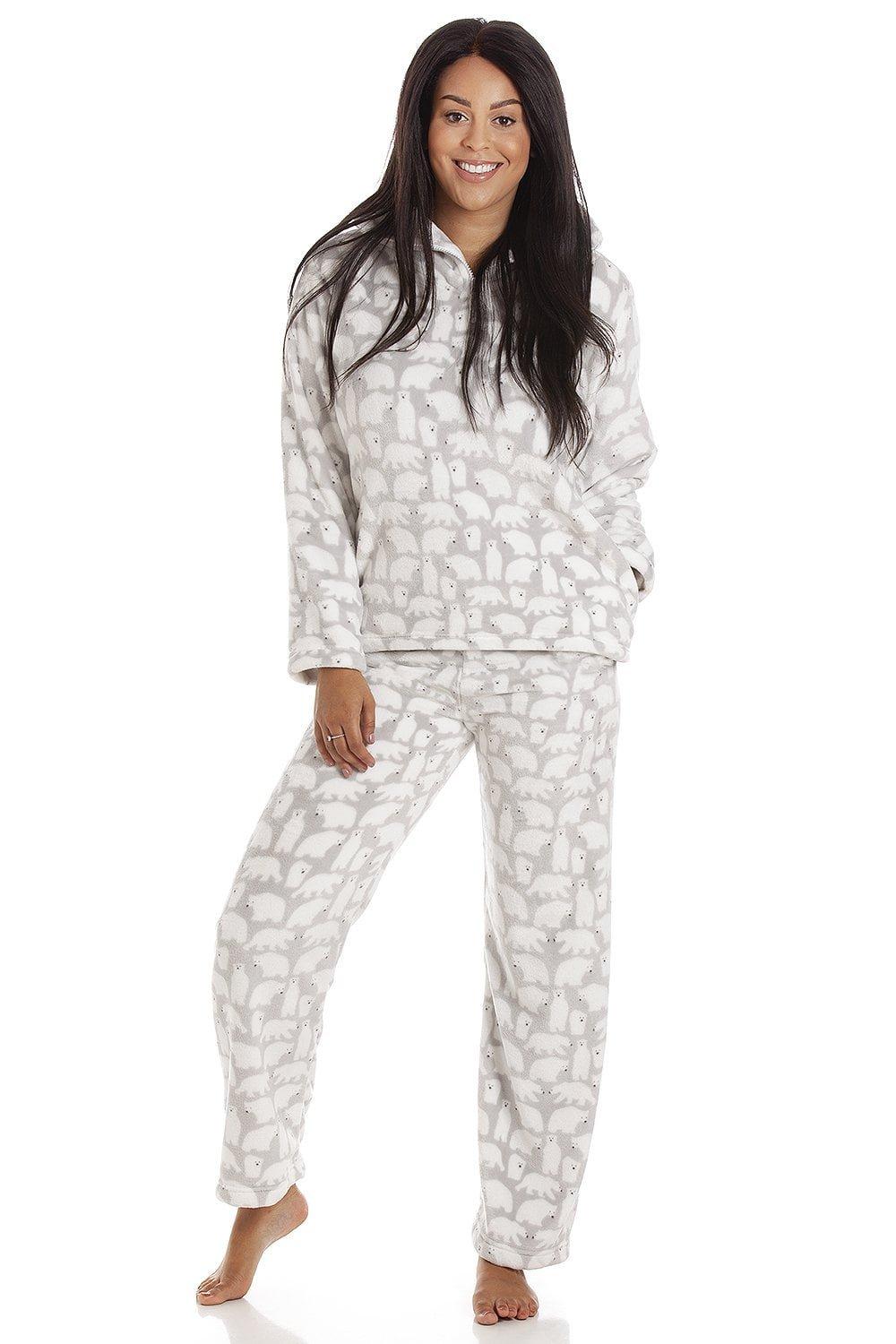 Supersoft Velour Fleece Polar Bear Character Pyjama Set
