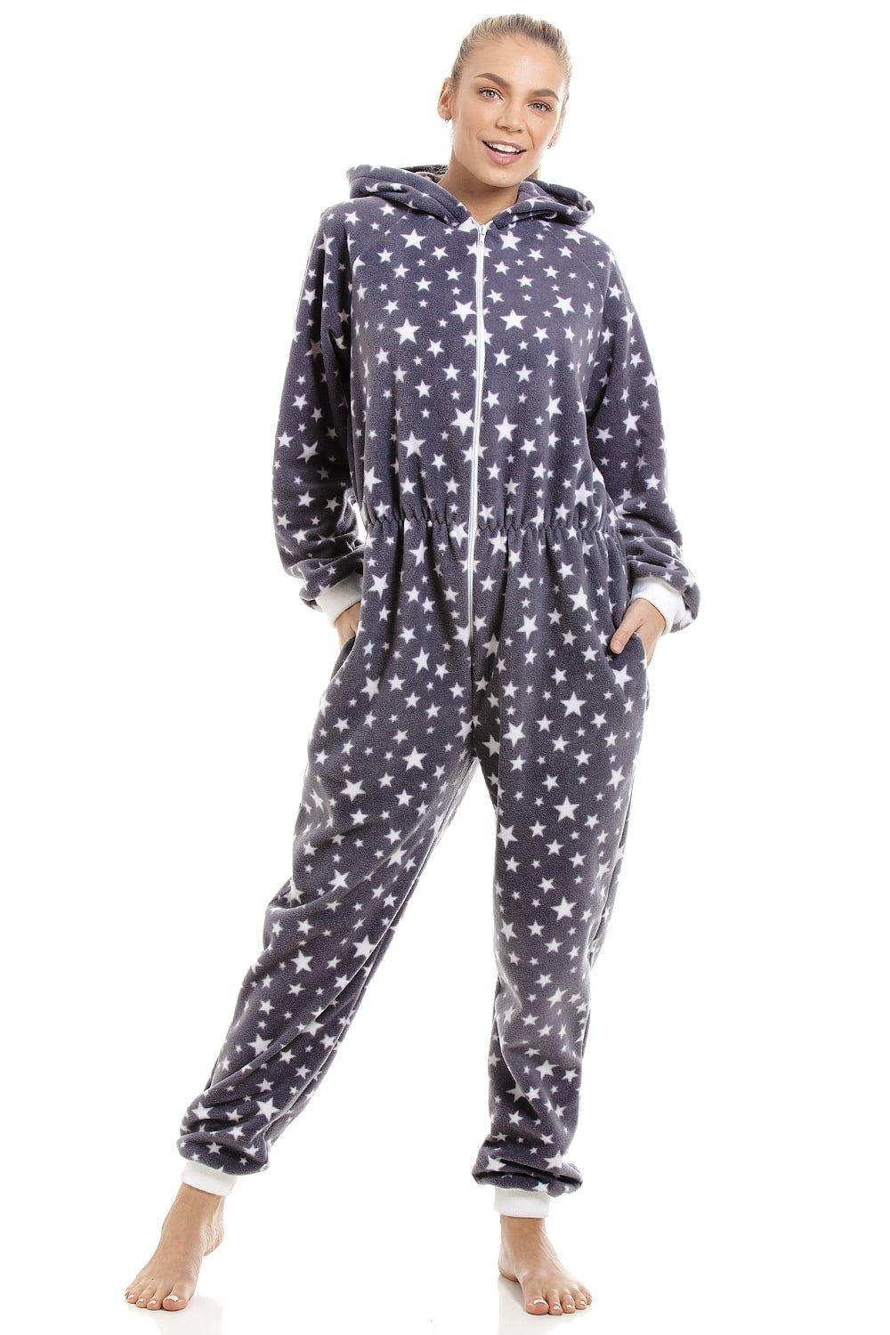 Supersoft Star Print All In One Onesie