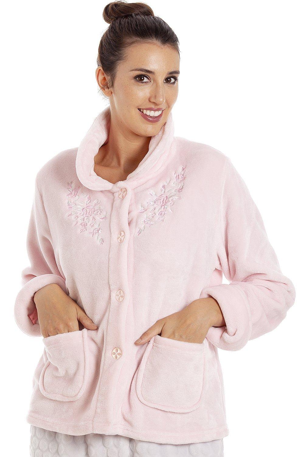 Classic Button Bed Jacket