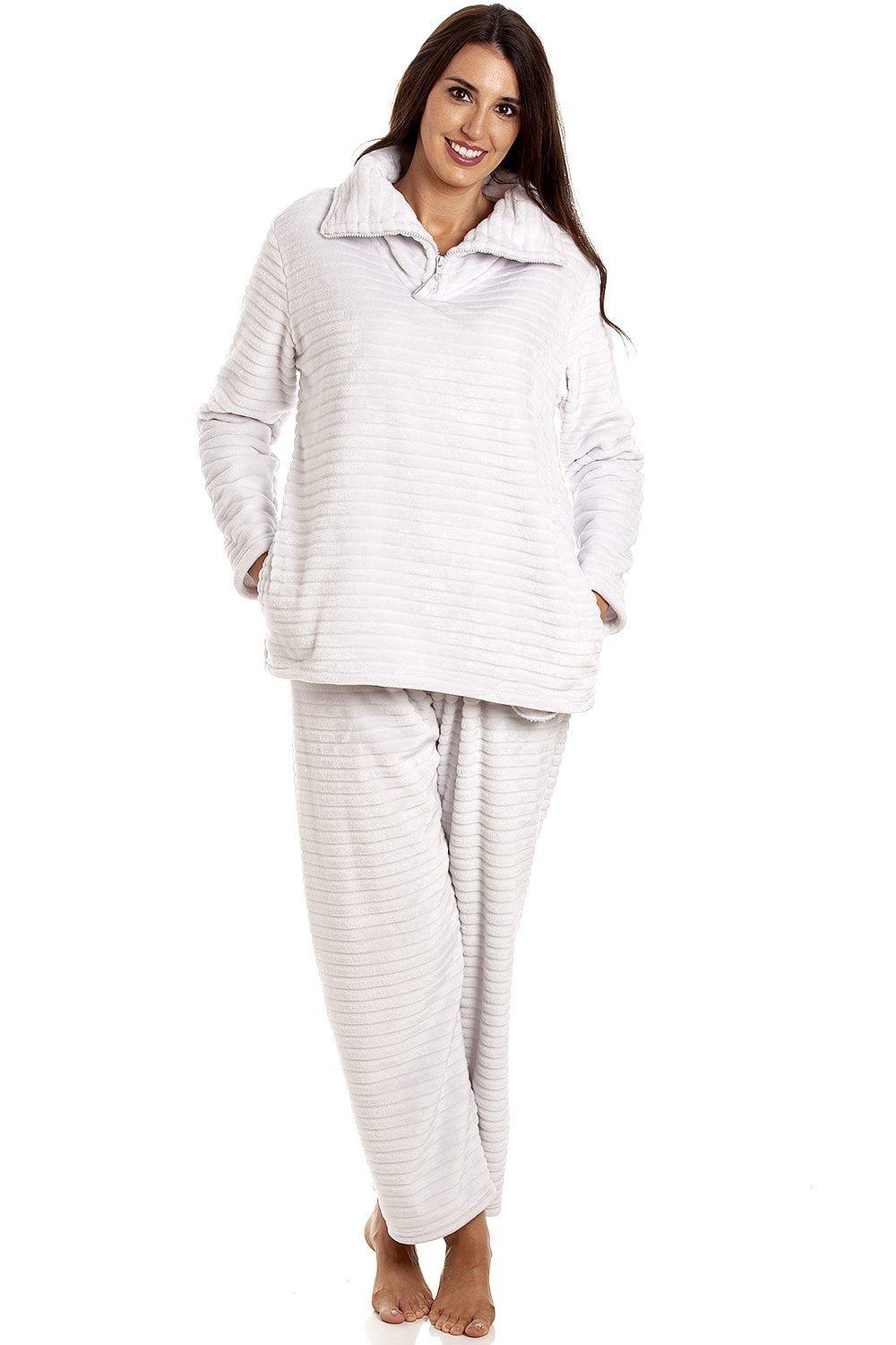 Supersoft Two Piece Striped Pyjama Set