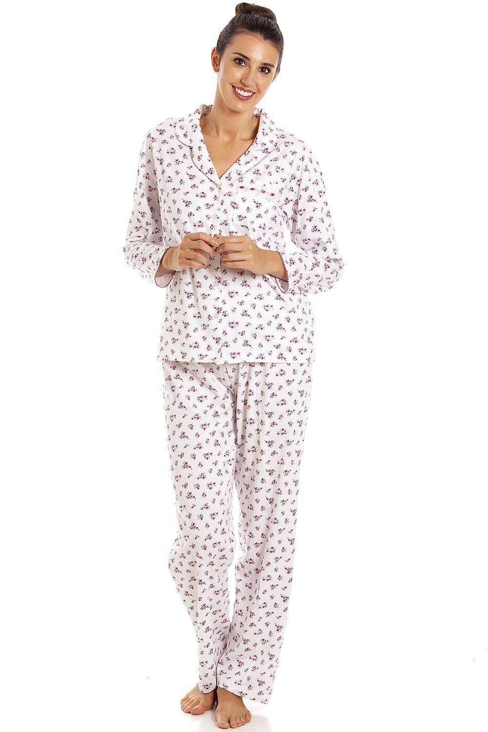 Classic Ditsy Floral Print Cotton Pyjama Set