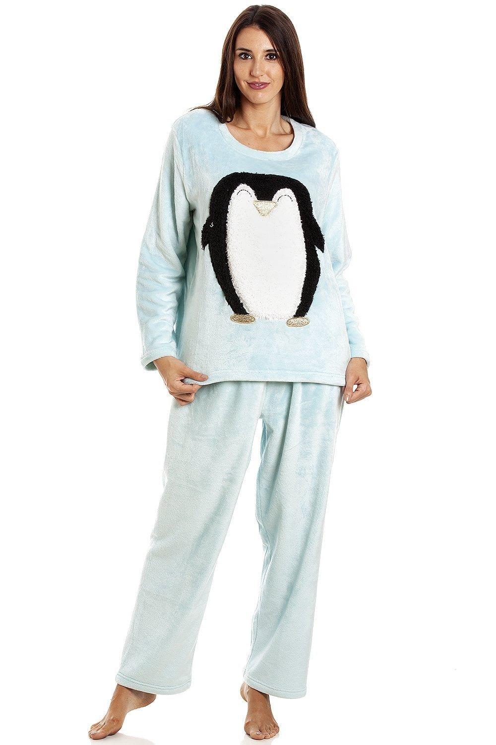 Supersoft Fleece Penguin Character Pyjama Set