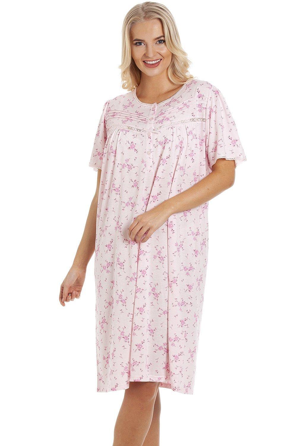 Classic Short Sleeve Floral Nightdress