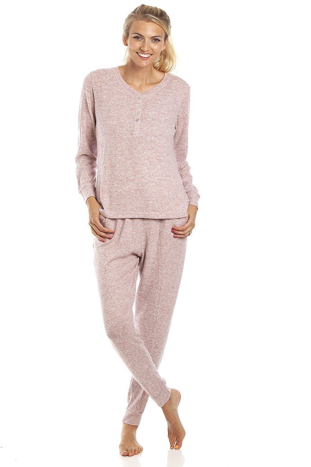 Long Sleeve Fine Knitted Pyjama Set