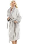 Camille Deep Pile Fluffy Bathrobe With Reverse Collar and Cuffs thumbnail 4