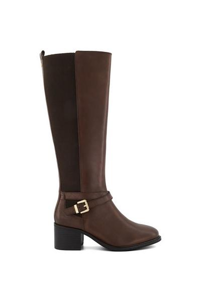 'Tildy' Leather Knee High Boots