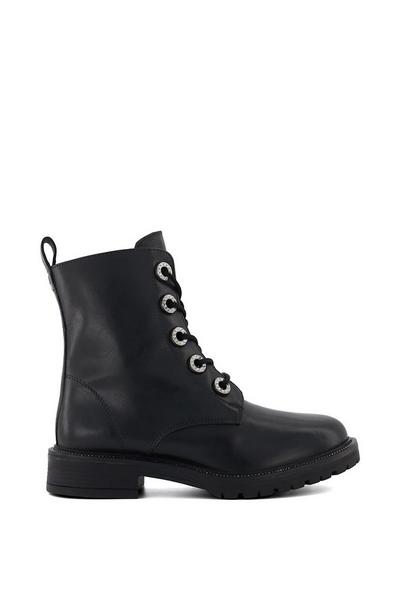 'Precious' Leather Lace Up Boots