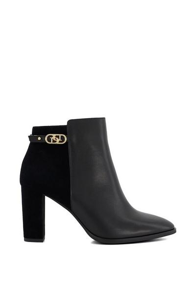 'Olia' Leather Ankle Boots