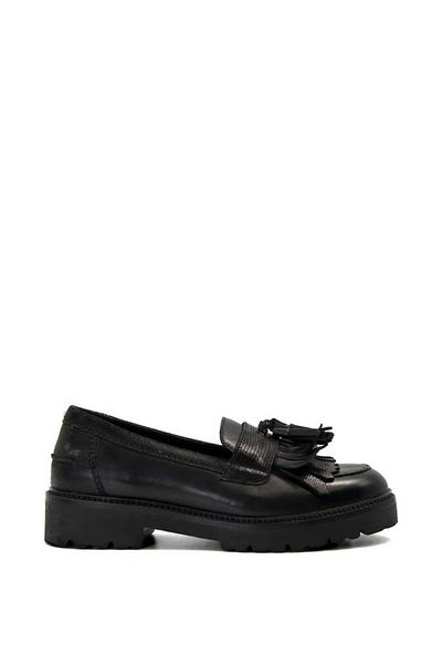 Wide Fit 'Guardian' Leather Loafers