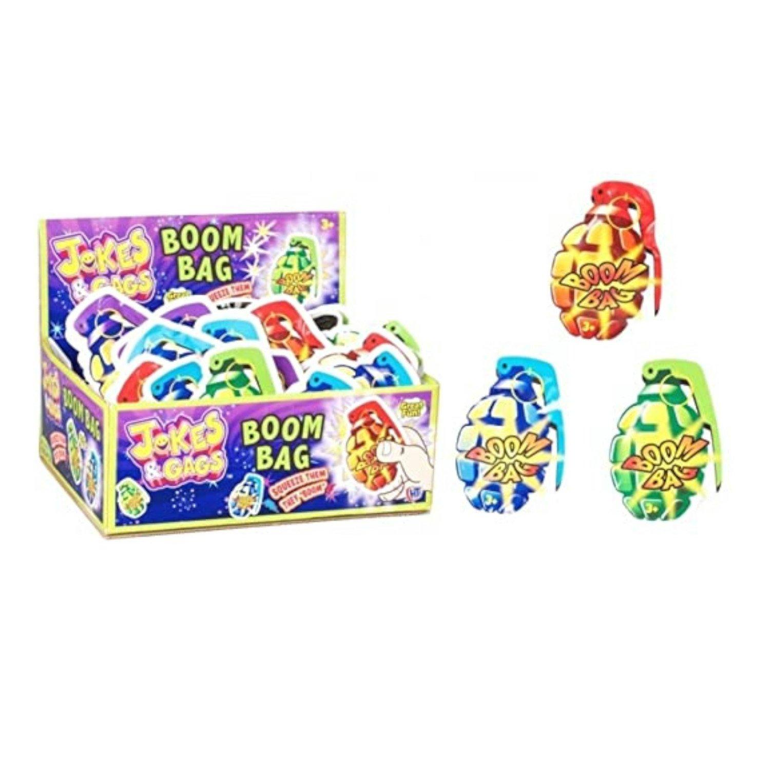 Jokes And Gags Boom Bags Full Box Of 100