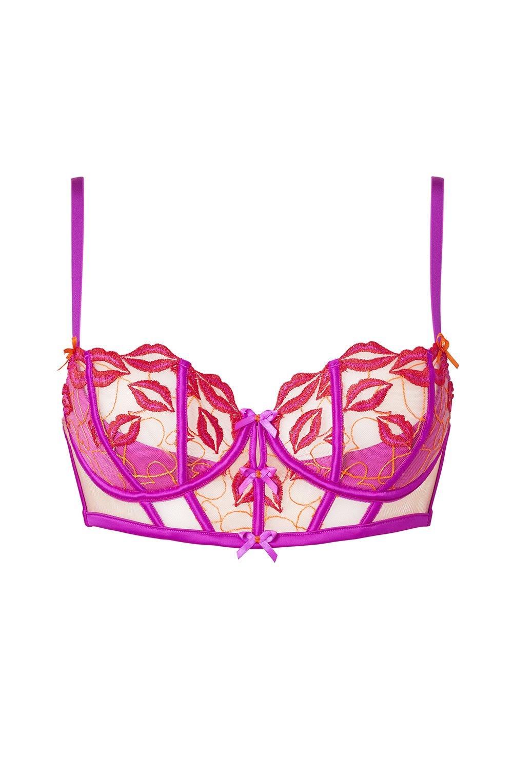 Lingerie | Kiss Me Quick Non Padded Balcony Bra | Ann Summers