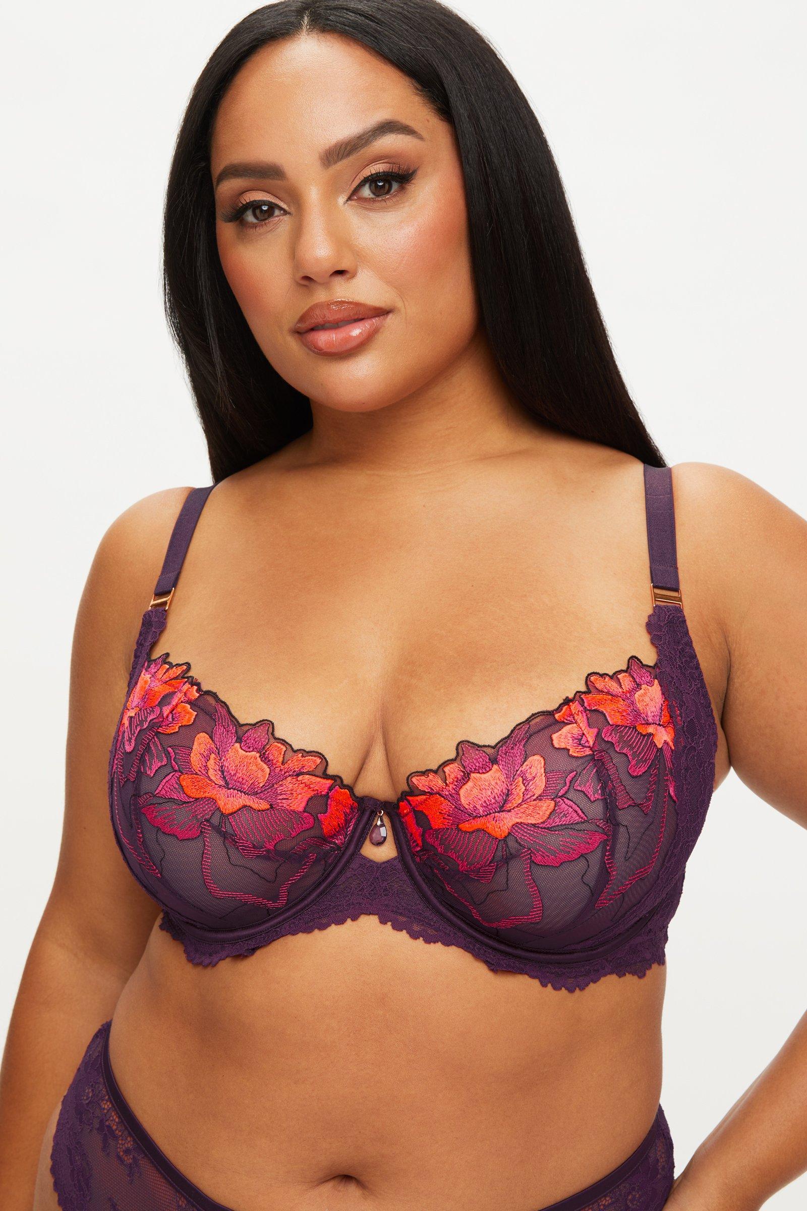 Luminescent Fuller Bust Non Padded Balcony Bra