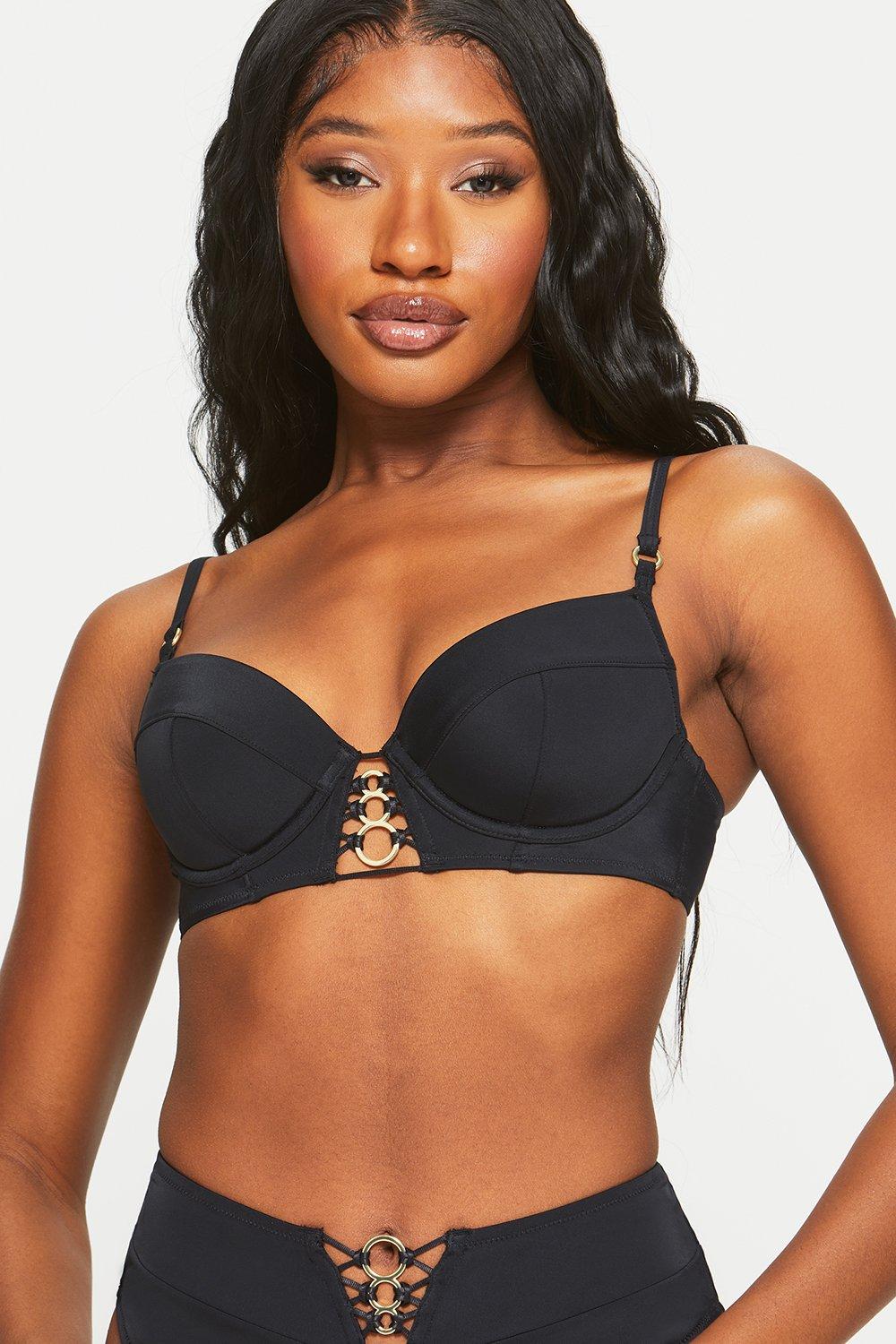Buy Ann Summers Purple The Beloved Lace Non Pad Plunge Bra from