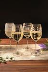 Mikasa Cheers Set Of 4 White Wine Glasses thumbnail 1