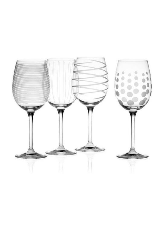Mikasa Cheers Set Of 4 White Wine Glasses 3