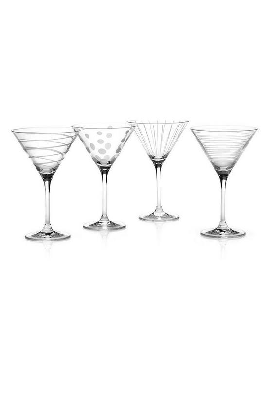 Mikasa Cheers Set Of 4 Martini Glasses 3