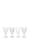 Mikasa Cheers Pack Of 4 Glass Goblets thumbnail 2