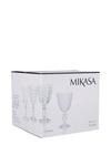 Mikasa Cheers Pack Of 4 Glass Goblets thumbnail 3