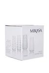 Mikasa Cheers Pack Of 4 Stemless Flute Glasses thumbnail 4
