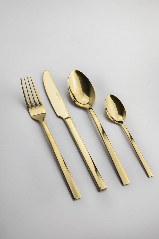 Mikasa Gold Ciara Diseno 16 Piece Cutlery Set 2