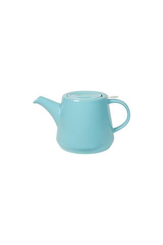 London Pottery Farmhouse Stoneware Filter 4 Cup Teapot, 1.2L, White