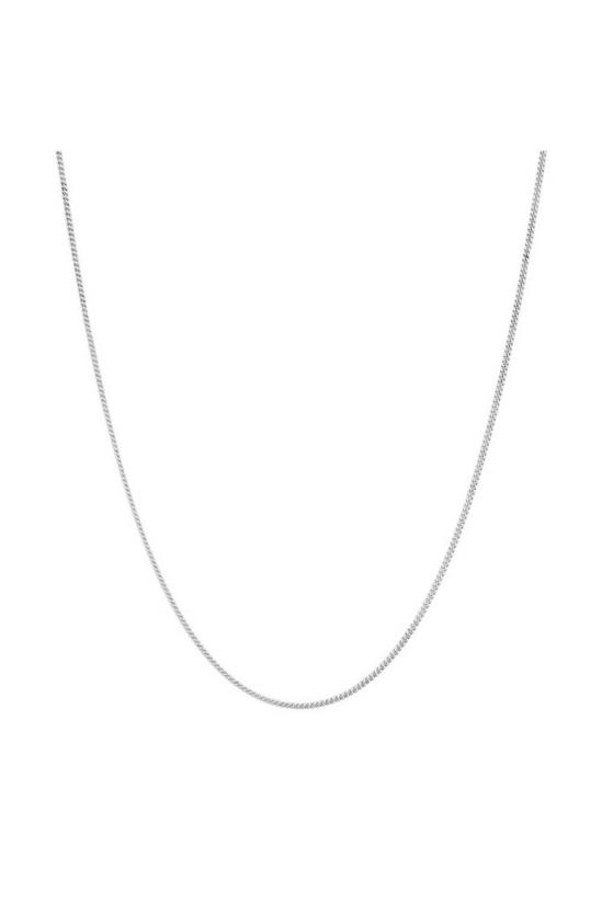 Simply Silver Sterling Silver 14 Inch Curb Chain 1