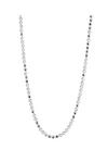Simply Silver Sterling Silver Beaded Chain thumbnail 1