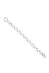 Simply Silver Sterling Silver 3 Inch Extension Chain thumbnail 1