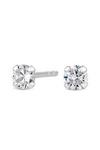 Simply Silver Sterling Silver 925 with Cubic Zirconia 3mm Brilliant Round Stud Earrings thumbnail 1