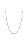 Jon Richard Silver Plated Pave Wave Leaf Collar Necklace thumbnail 1