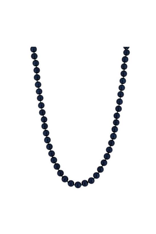 Jon Richard Two Tone Blue Pearl Necklaces 1