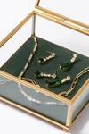 Jon Richard Gift Packaged Green Cubic Zirconia Pear Drop Earrings thumbnail 4