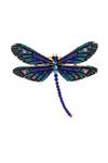 Jon Richard Multi-Coloured Dragonfly Brooch thumbnail 1
