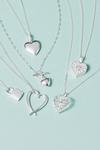 Simply Silver Sterling Silver 925 Open Heart Pendant Necklace thumbnail 3