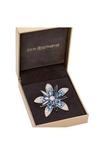 Jon Richard Gift Packaged Blue Ombre Flower Brooch thumbnail 2