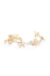 Jon Richard Janelle Gold Plated Brushed Leaf And Painted Floral Hair Vine - Gift pouch thumbnail 1