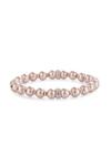 Jon Richard Rose Gold Pink Pearl Stretch Bracelet thumbnail 1