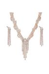 Mood Gift Packaged Rose Gold Statement Necklace and Earring Jewellery Set thumbnail 2