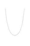 Simply Silver Sterling Silver 925 Diamond Cut Fine Chain Necklaces thumbnail 1