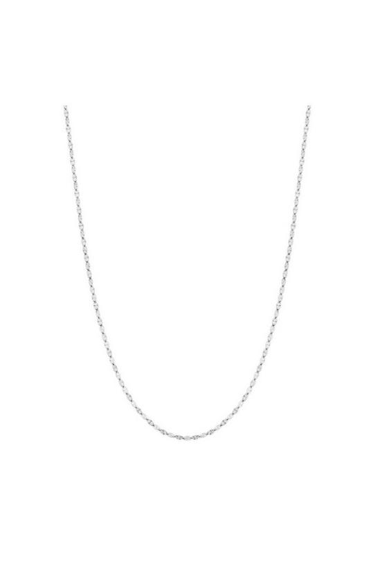 Simply Silver Sterling Silver 925 Diamond Cut Fine Chain Necklaces 1
